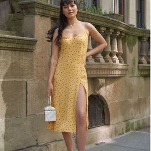 Reformation Crimini Slipdress in Gwen